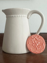 Load image into Gallery viewer, Floral Stamp Pitcher
