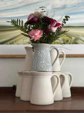 Load image into Gallery viewer, Floral Stamp Pitcher
