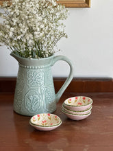 Load image into Gallery viewer, Floral Stamp Pitcher
