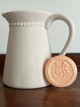 Load image into Gallery viewer, Floral Stamp Pitcher
